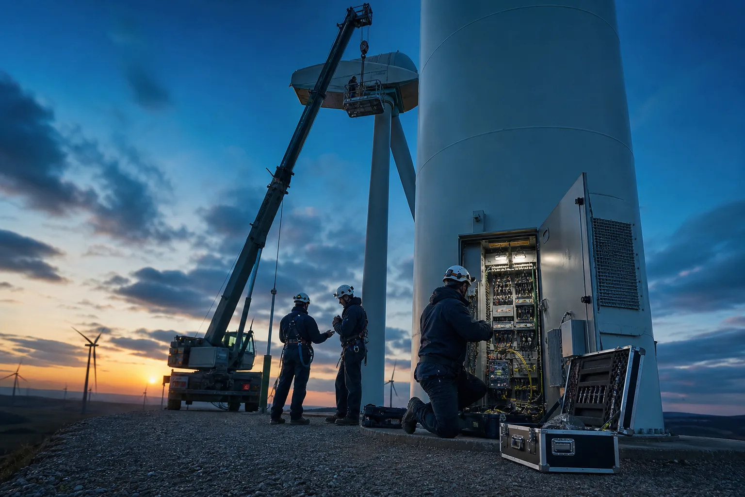 Ремонт ВЭУ Enercon E66