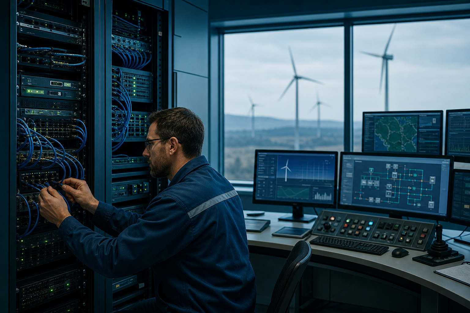 Обслуживание ССПД и SCADA